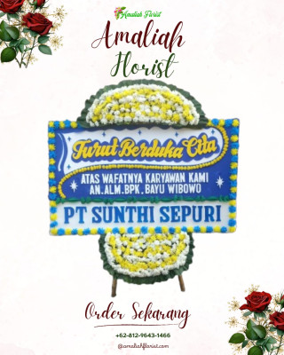 Papan Bunga Duka di Istiqlal