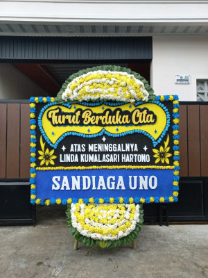 Papan Bunga Duka di Istiqlal