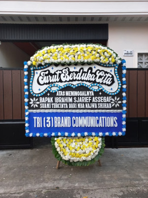 Papan Bunga Duka di Istiqlal
